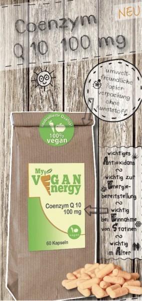 MY VEGAN ENERGY | Coenzym Q10 | biofermentiert | shop.oelfee.de